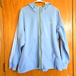 Adidas Hooded Zip Up Jacket